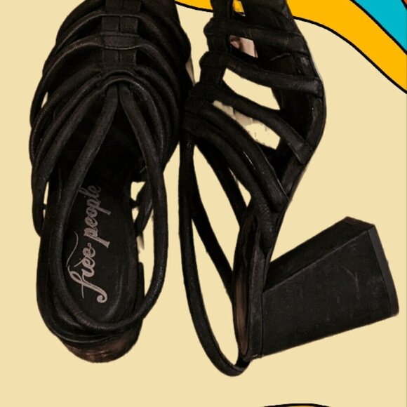 Free People "Colette" sandal size 37.5/7.5 U. S. - Picture 2 of 10